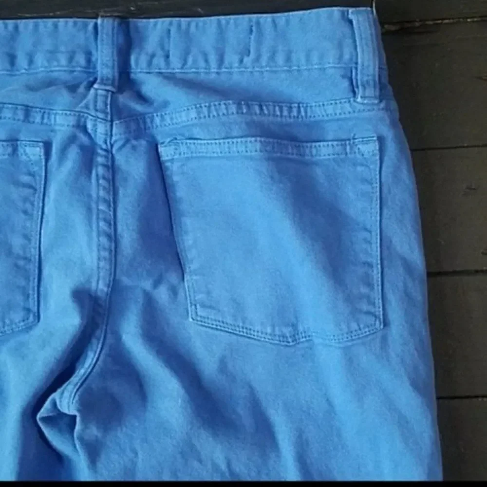 J.crew Blue Toothpick Jeans